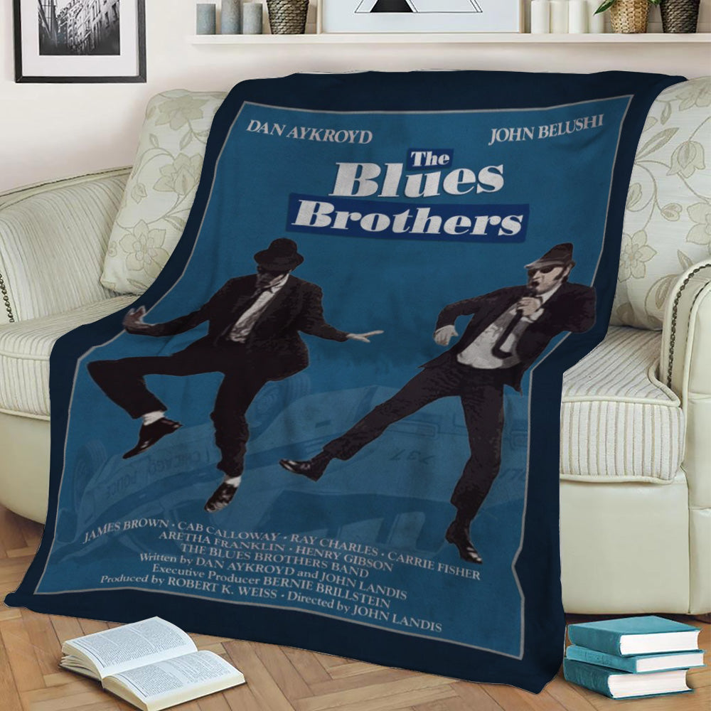 The Blues Brothers Fleece Throw Blanket
