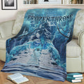 The Frozen Throne Novel Fleece Throw Blanket