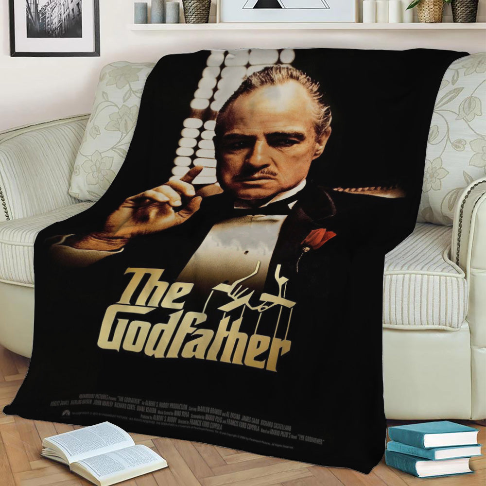 The Godfather Fleece Throw Blanket