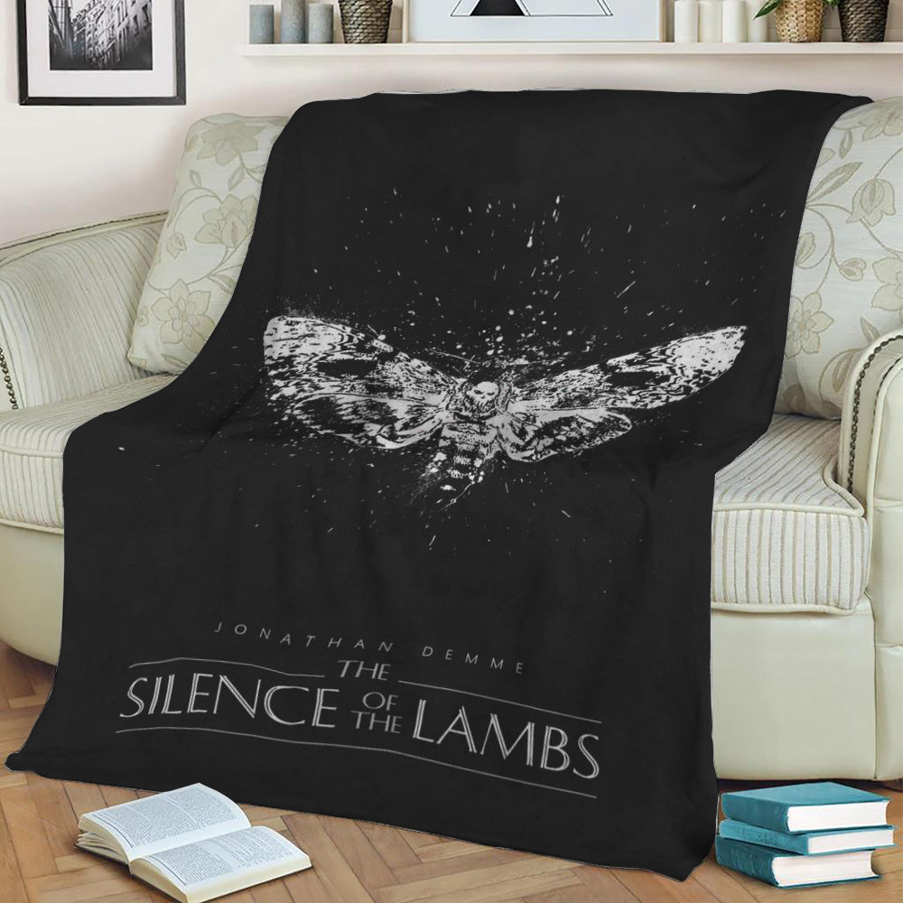 The Silence of The Lambs Fleece Throw Blanket