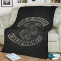 The Sons of Anarchy Fleece Throw Blanket