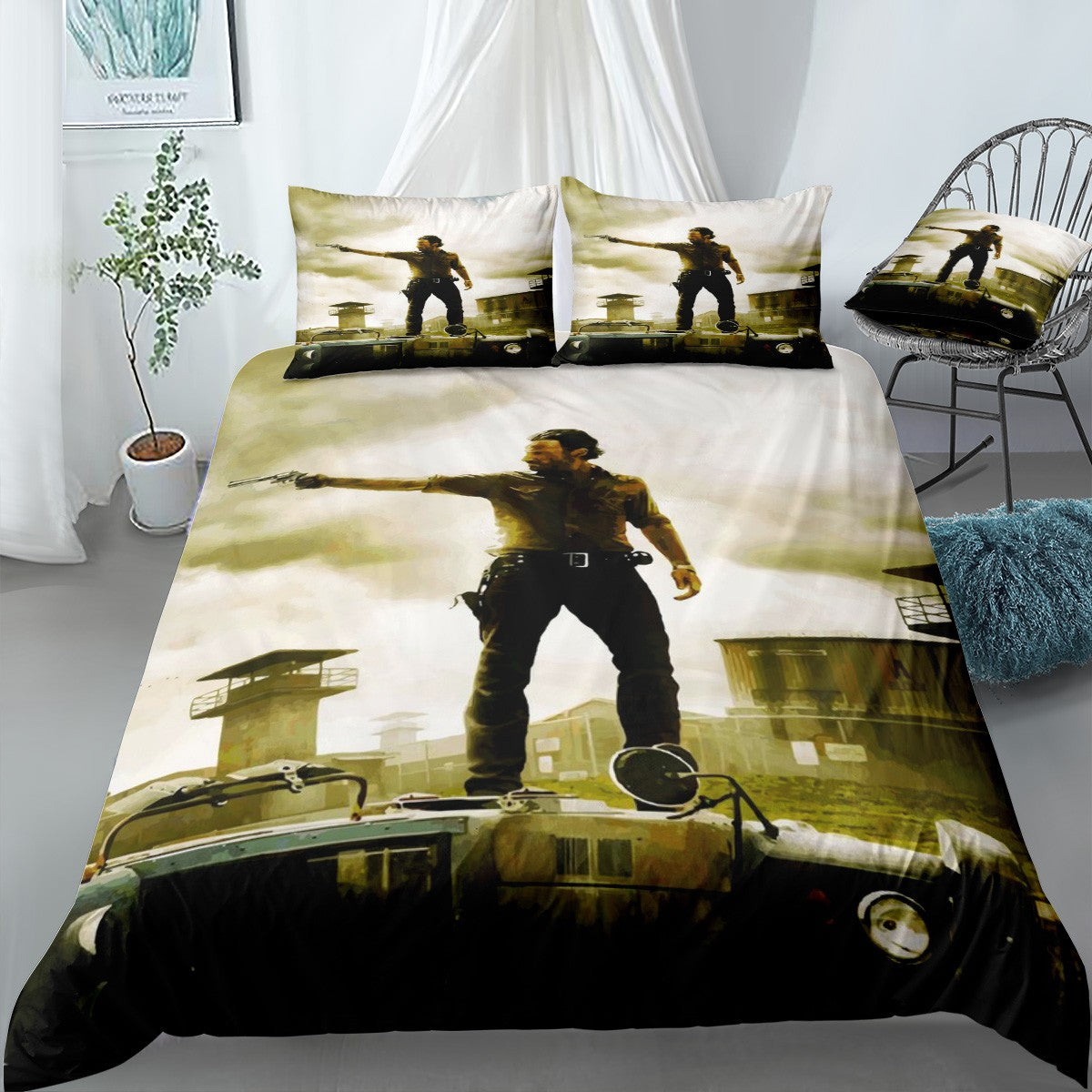 The walking dead Bedding Set (Duvet Cover & Pillow Shams)