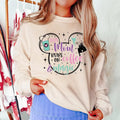 This Mom Runs Coffee Magic Shirt Mama Family Trip Magical Kingdom T-Shirts