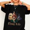 Thug Life Retro Halloween Character Shirt Hocus Pocus Shirt Halloween 2024 Shirt Sanderson Sister Shirt Shirt Trend 2025 T-Shirts