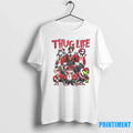 Thug Life Santa Grinch Friends Christmas Vintage Tshirts Sweater