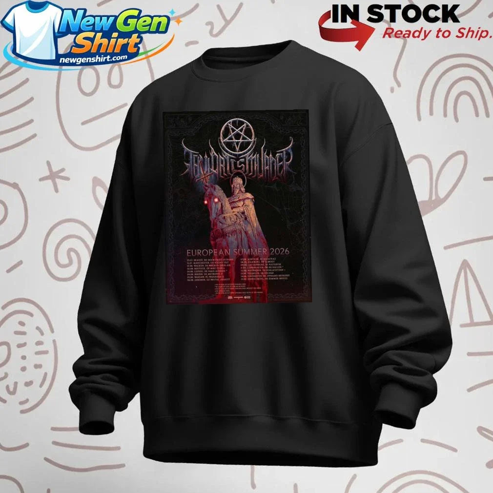 Thy Art Is Murder Year Of The Fire Horse European Summer 2026 Tour Shirt
