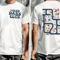 Tired Dads Club Shirt Play Cars Dad'S Back Mat Road Car Race Track Shirt Boy Mom Shirts Casual Classic T-Shirts