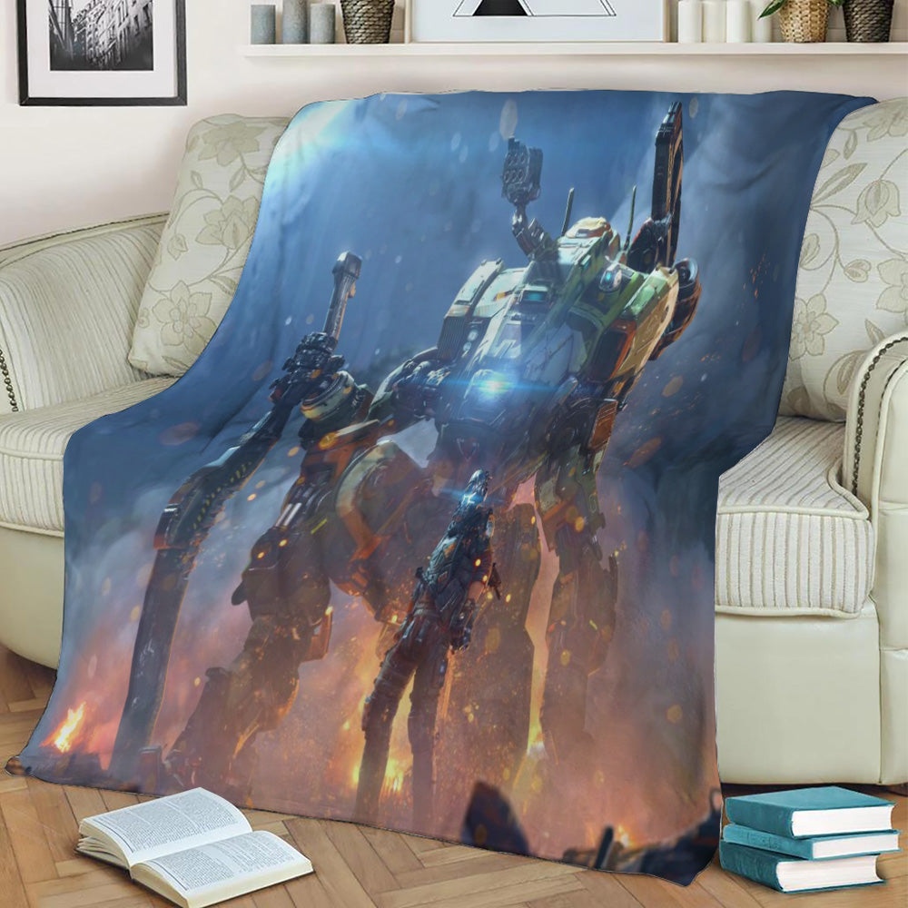 Titanfall 2 Fleece Throw Blanket