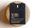 Titi Definition Shirt New Aunt Auntie Like Mom But Cooler Shirt Cute Tia Short Sleeve Baby Announcement T-Shirts