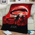 Tokyo Ghoul Kaneki Fleece Throw Blanket