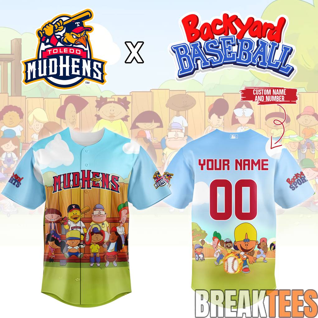 Toledo Mud Hens x Backyard Baseball Custom Jersey
