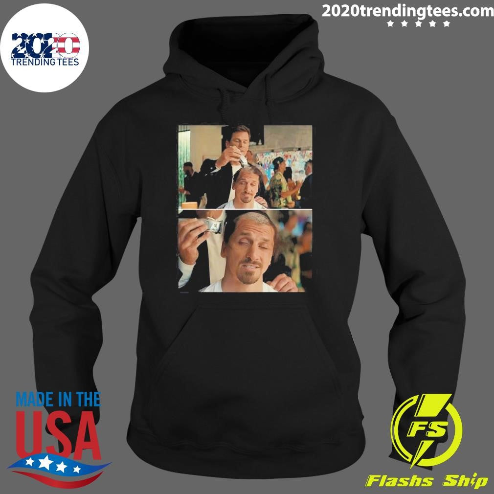 Tom Brady Giving Soccer Player Zlatan Ibrahimović A Haircut Almost Friday Tee Shirt