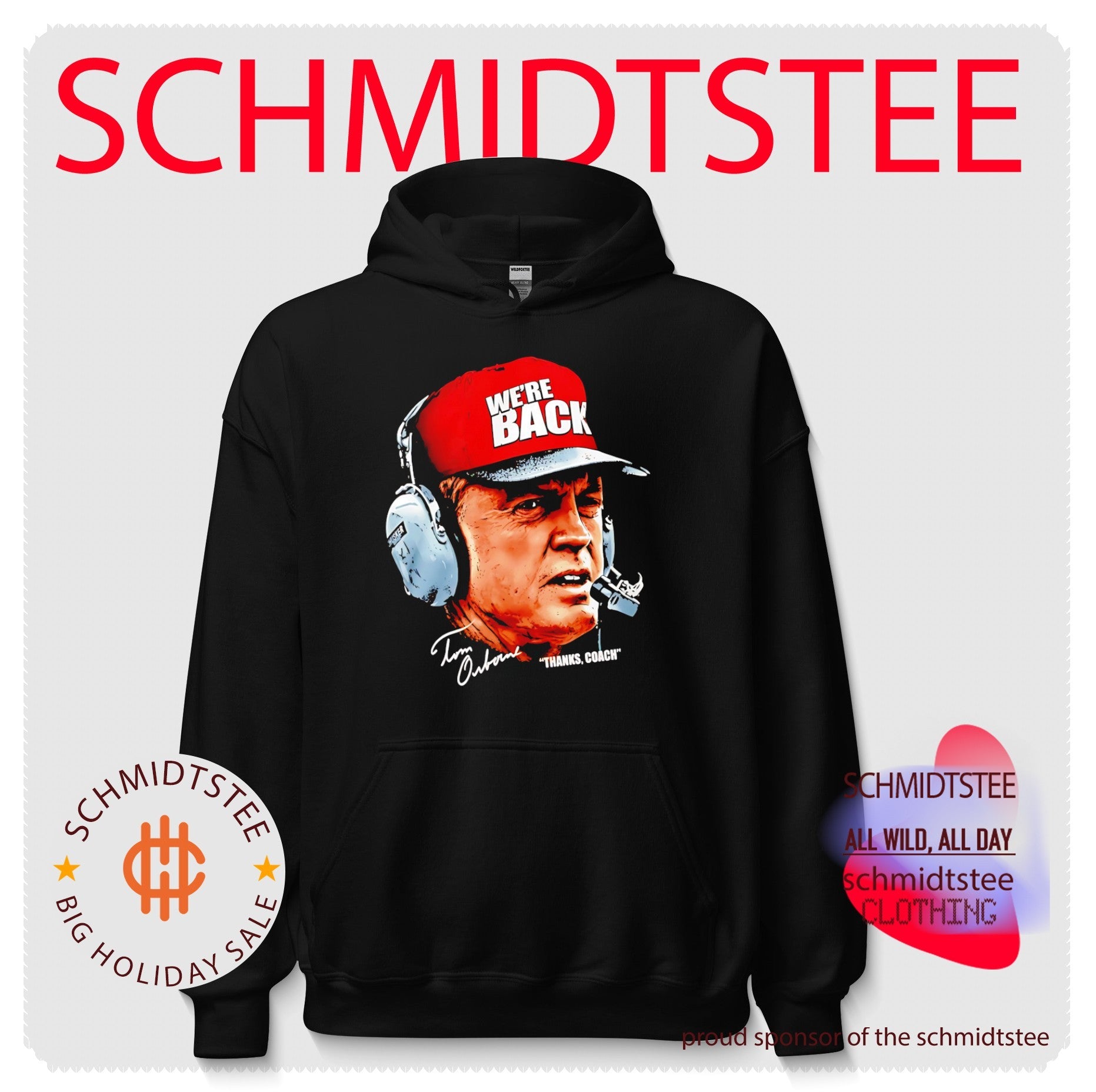 Tom Osborne Nebraska Cornhuskers Were Back Thank Coach Shirt
