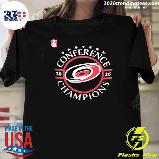 Carolina Hurricanes Eastern Conference Champions 2026 Shirt