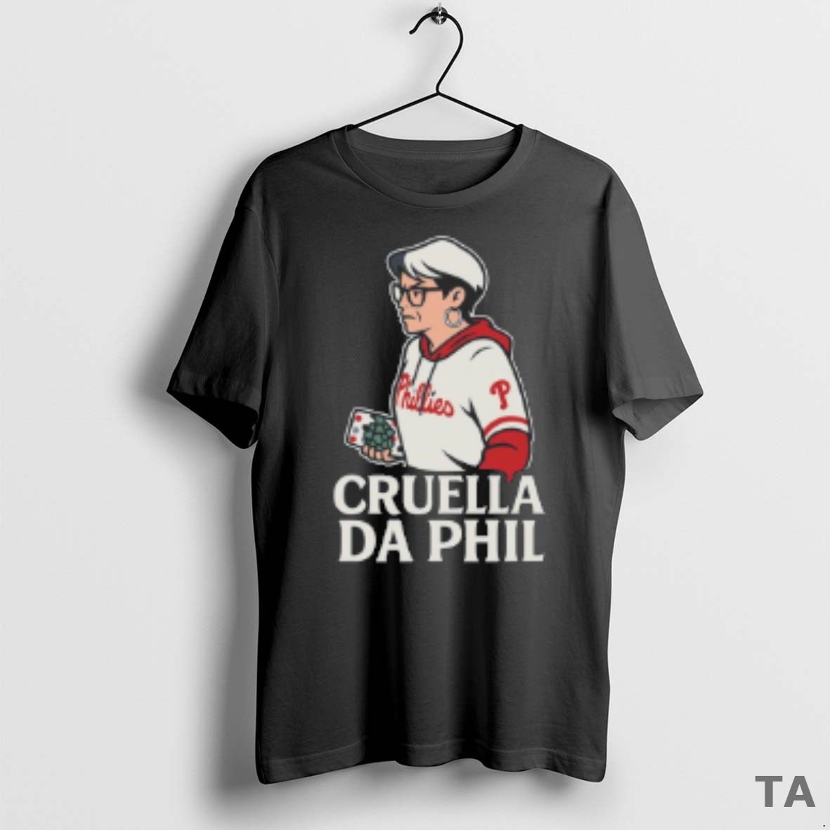 Top Cruella Da Phil Philadelphia Phillies Mlb 2025 Painting T Shirt Sweater