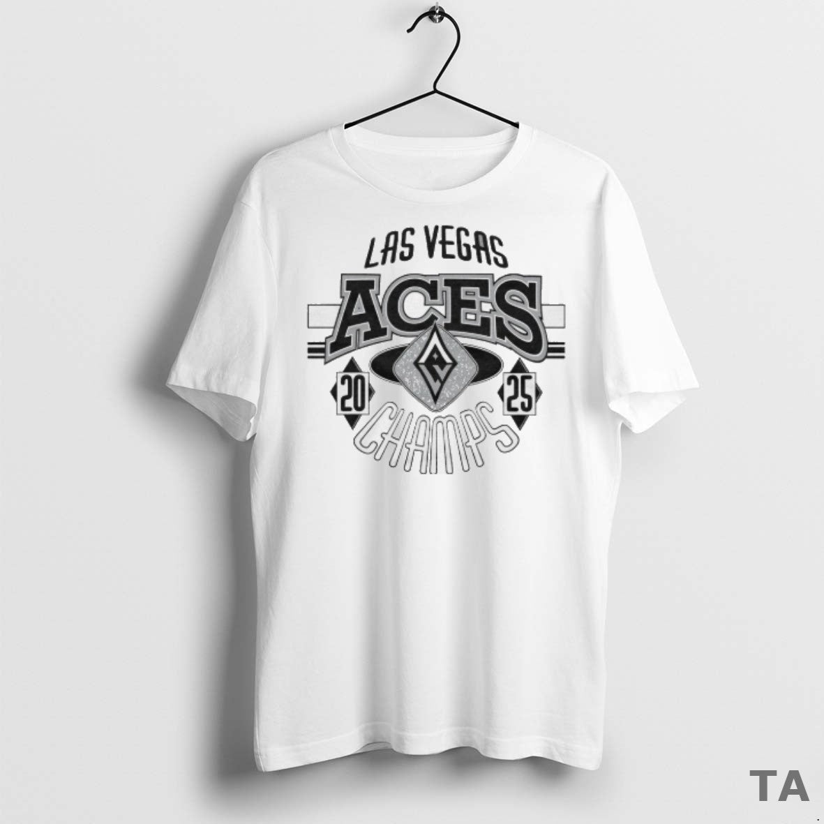 Top Las Vegas Aces Basketball 2025 Wnba Champs T Shirt Sweater