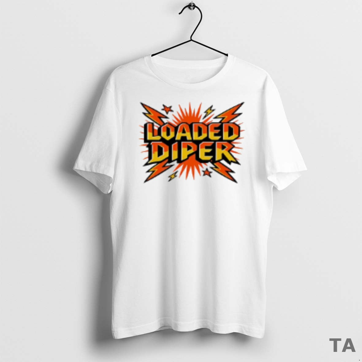 Top Loded Diper Logo T Shirt Sweater