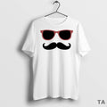 Top Mustache And Glasses T Shirt Sweater