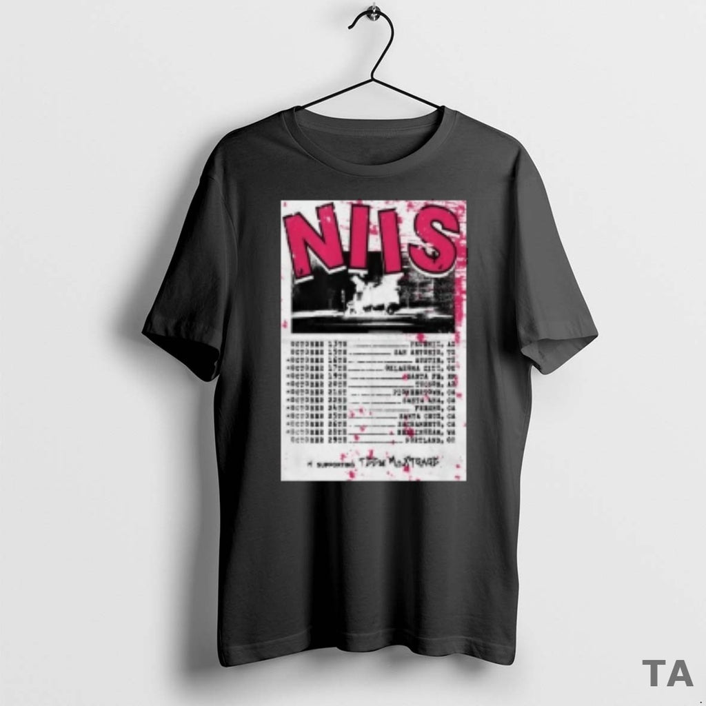 Top Niis Oct 2025 Tour T Shirt Sweater