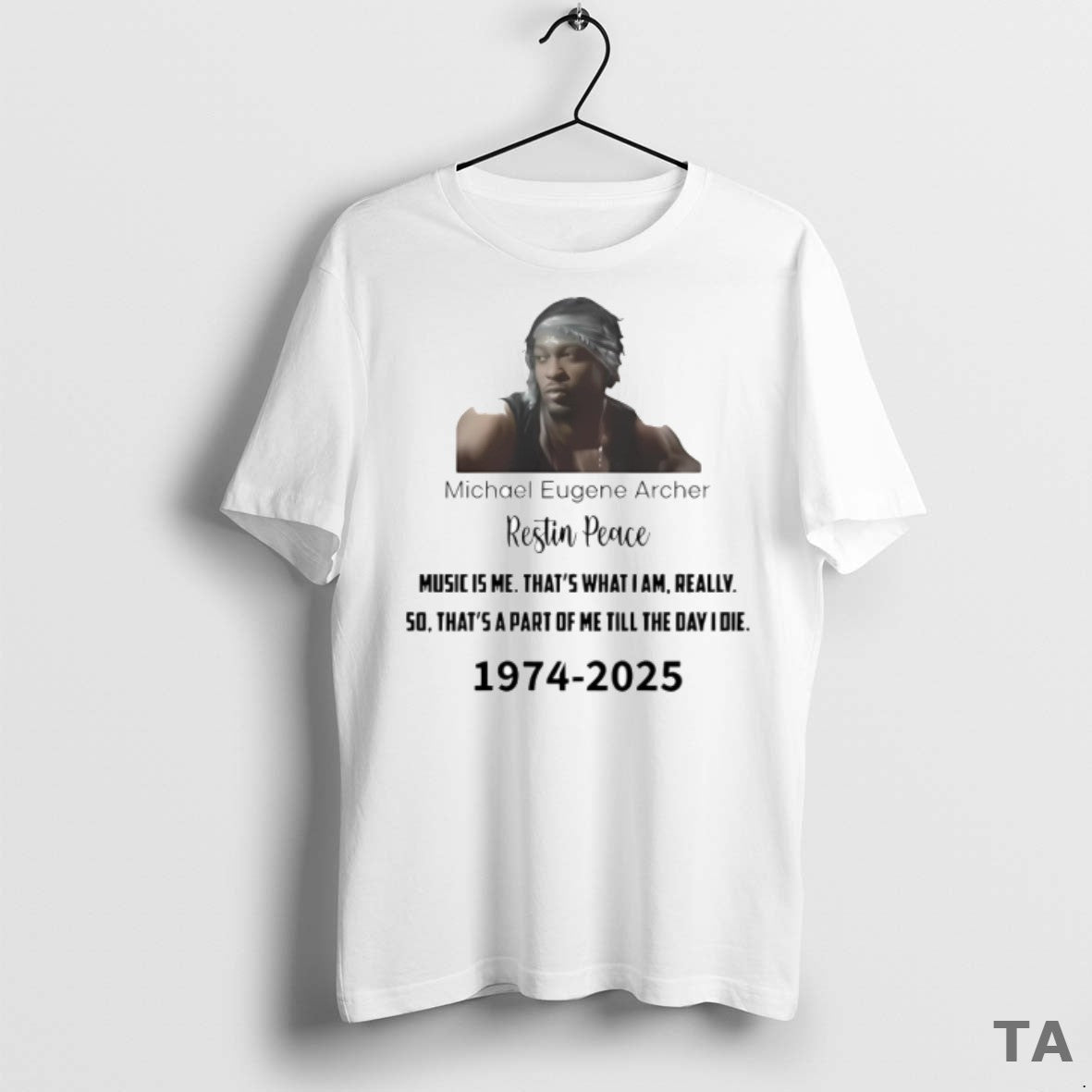 Top Rip Dangelo Micheal Eugene Archer 1974 2025 T Shirt Sweater