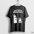 Top St Timothys Holy Ghost Weenie Roast Halloween T Shirt Sweater