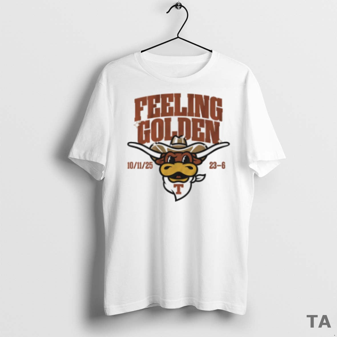 Top Texas Longhorns Football Feeling Golden 2025 T Shirt Sweater