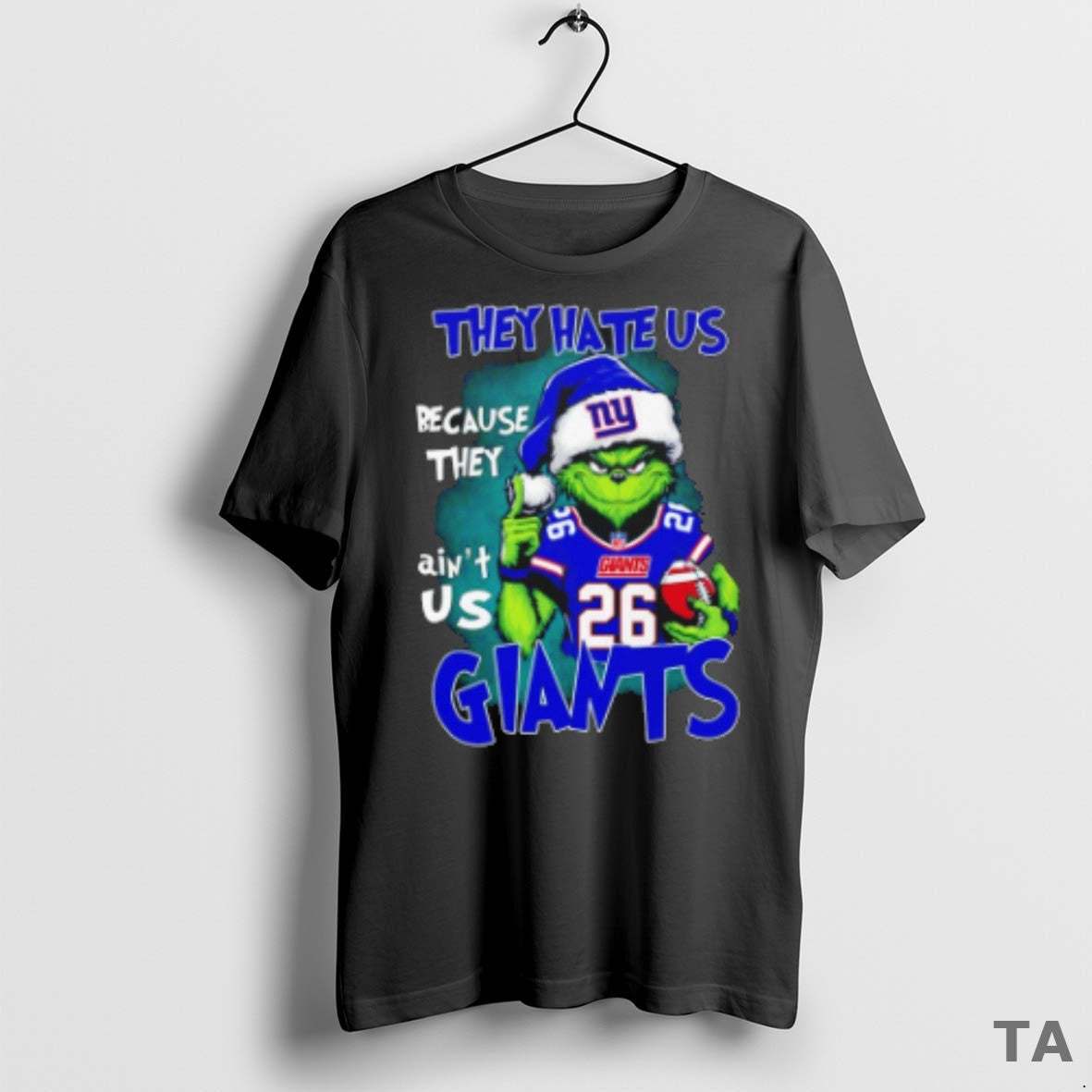 Top The Grinch They Hate Us Because They Aint Us New York Giants