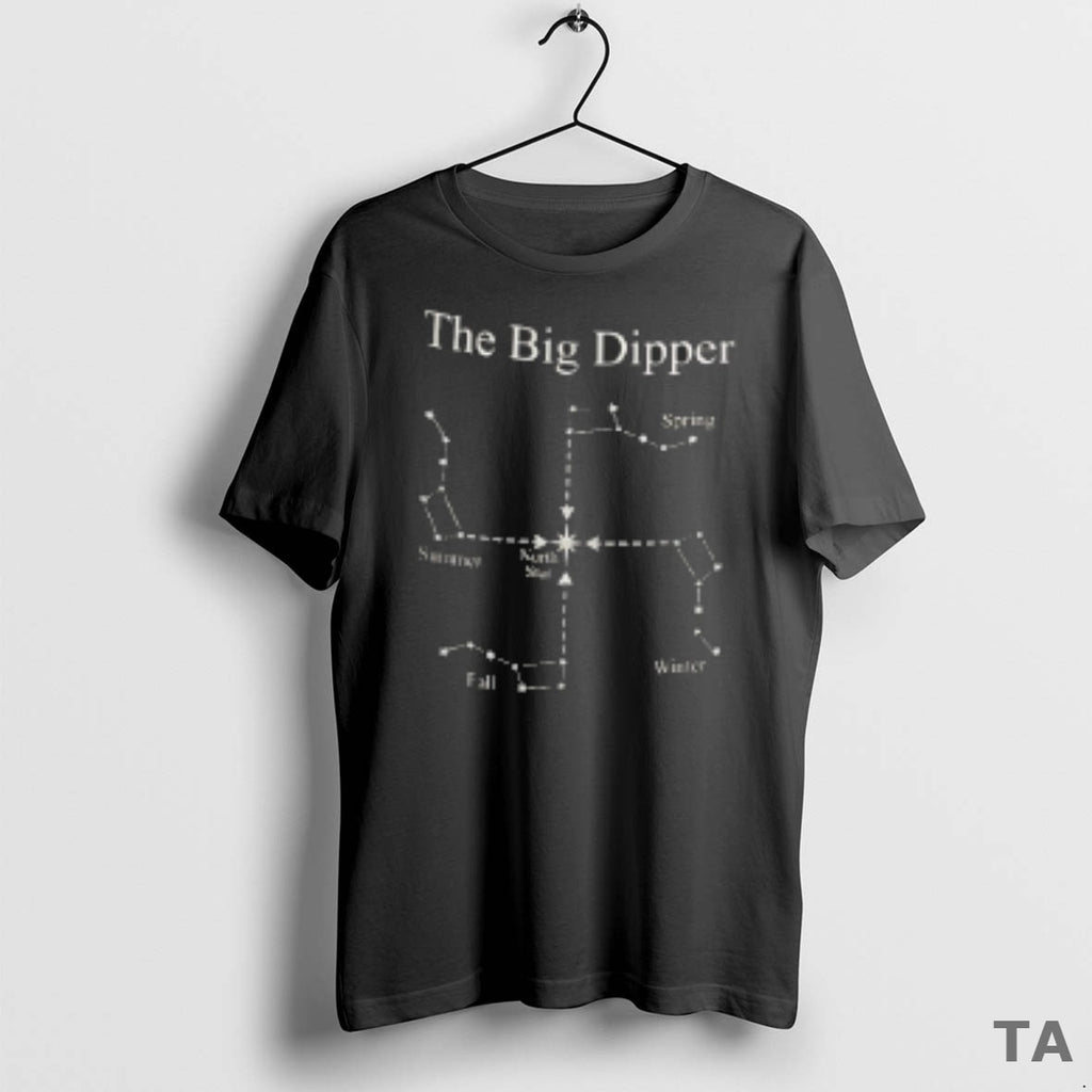 Top The Big Dipper Spring Summer North Star T Shirt Sweater