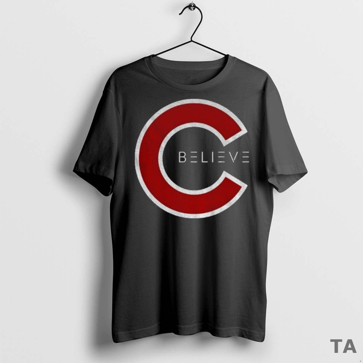 Top Believe Chicago Cubs Logo Parody 2025 T Shirt Uxr5dq T Shirt Sweater
