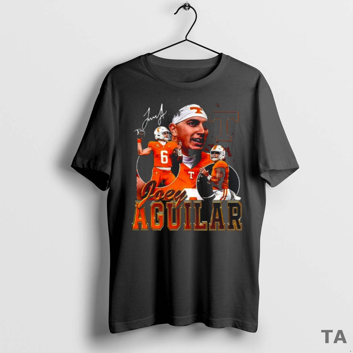 Top Joey Aguilar Tennessee Volunteers Graphic Signature T Shirt Gzcczz T Shirt Sweater