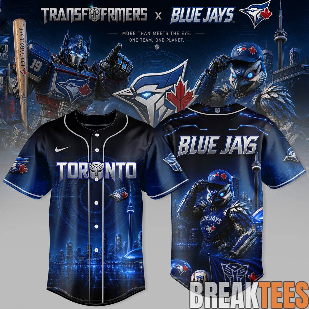 Toronto Blue Jays x Transformers AUTOJAYS 2026 Special Baseball Jersey