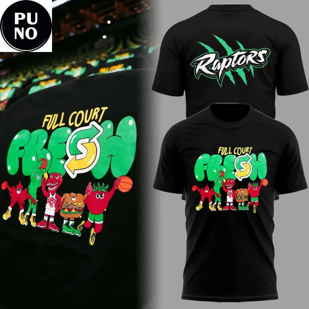 Toronto Raptors Full Court Fresh 2026 Mascot Night Shirt