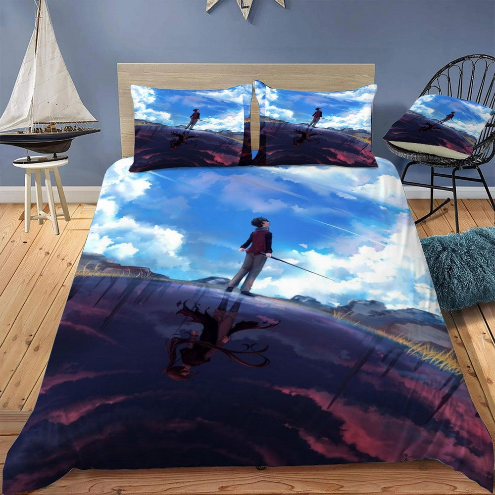 Tower of God Viole and Bam Bedding Set (Duvet Cover & Pillow Shams)