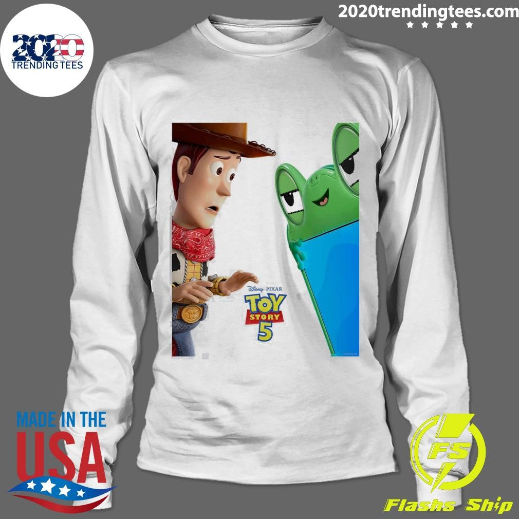Toy Story 5 Lily Pad and Woody Character Shirt