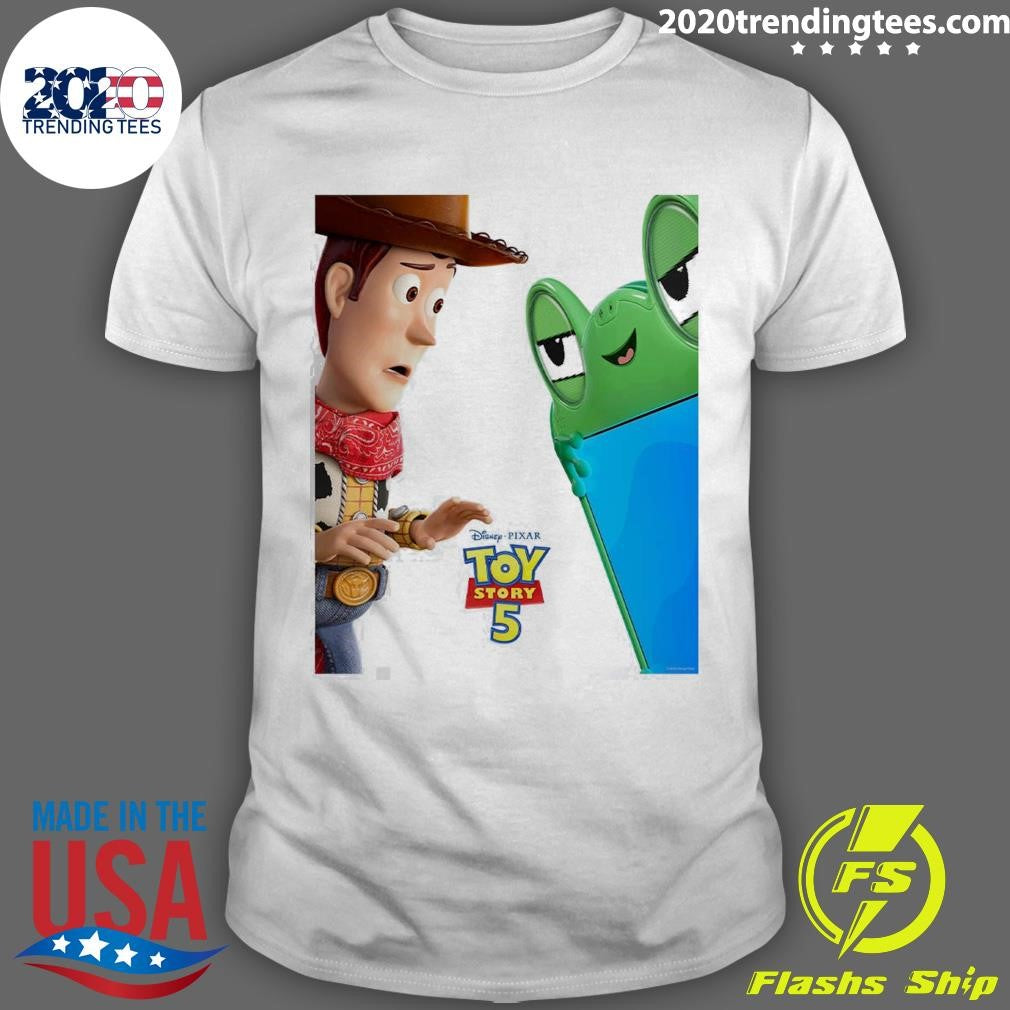 Toy Story 5 Lily Pad and Woody Character Shirt