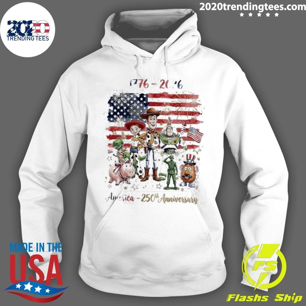 Toy Story America 250th Anniversary Disney 1776-2026 Shirt