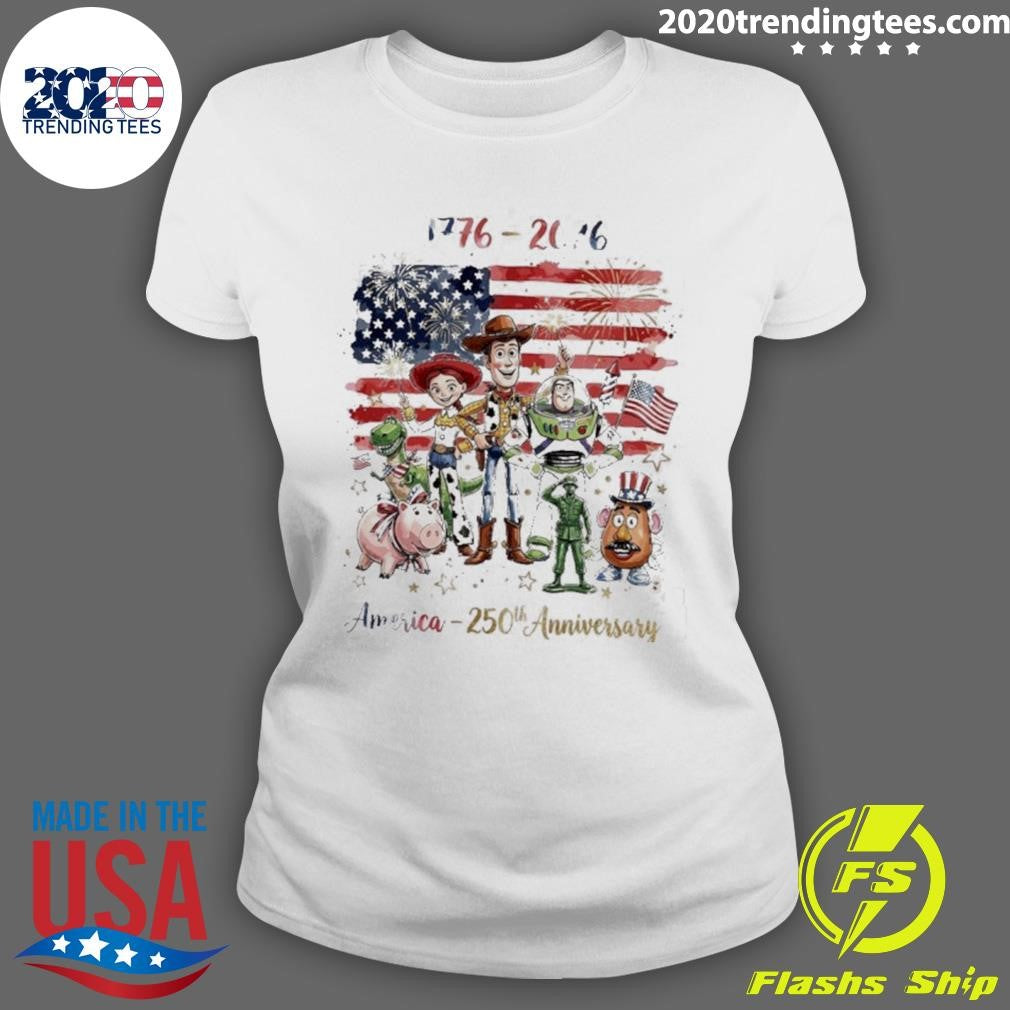 Toy Story America 250th Anniversary Disney 1776-2026 Shirt