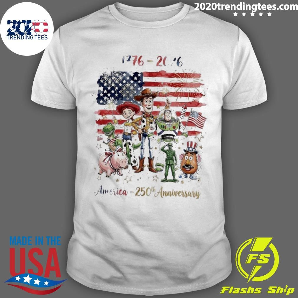 Toy Story America 250th Anniversary Disney 1776-2026 Shirt