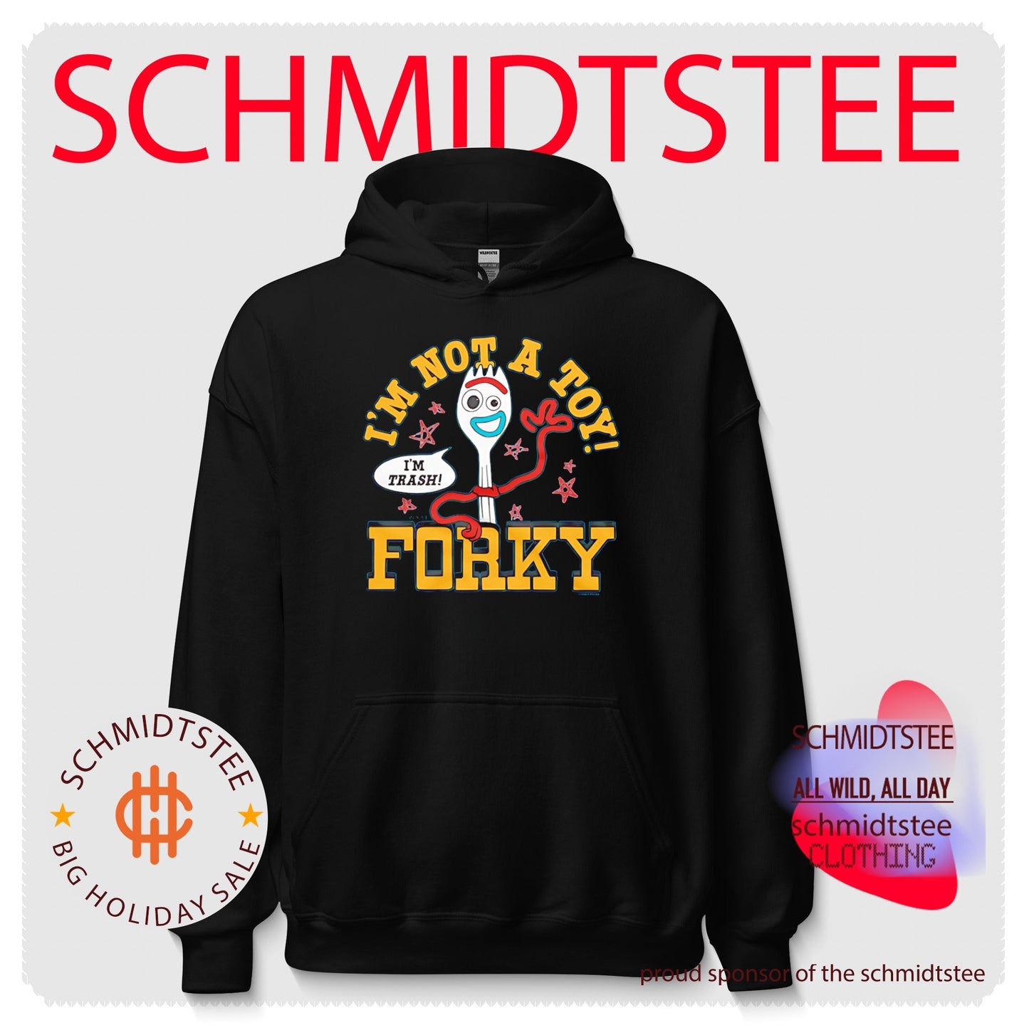 Toy Story Forky I’m not a Toy I’m trash shirt