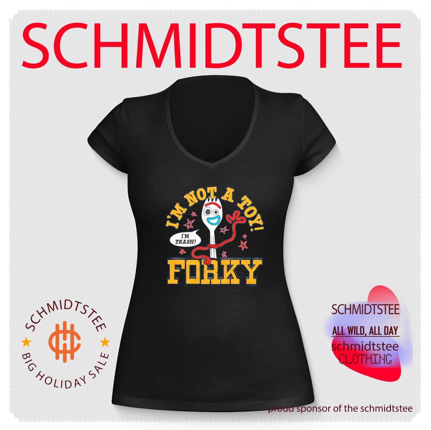 Toy Story Forky I’m not a Toy I’m trash shirt
