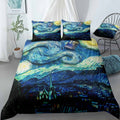 Tardis Doctor Who Starry Night Bedding Set (Duvet Cover & Pillow Shams)