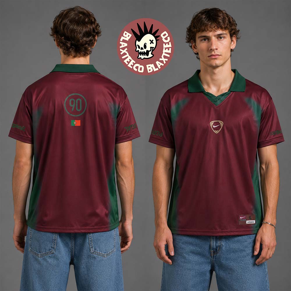 Travis Scott Cactus Jack x Nike x FIFA World Cup 2026 Portugal Total 90 Retro Football Jersey