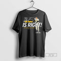 Trending Brice Turang The Brice Is Right Milwaukee Brewers Mlb Slash Line Signature Graphic Tee