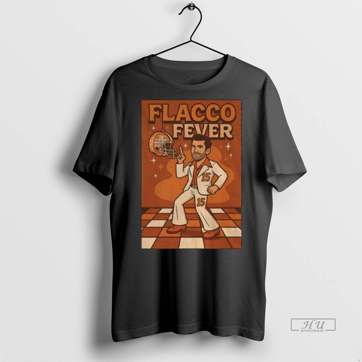 Trending Flacco Fever Charlie Jones Cleveland Browns Game Day Football Graphic Tee Shirt Sweater
