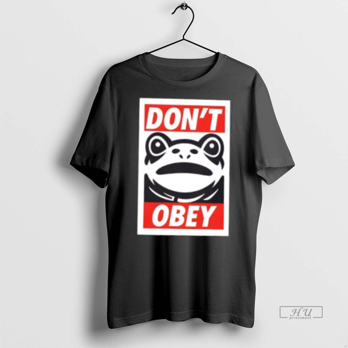 Trending Frog Dont Obey Graphic Tee Shirt Sweater