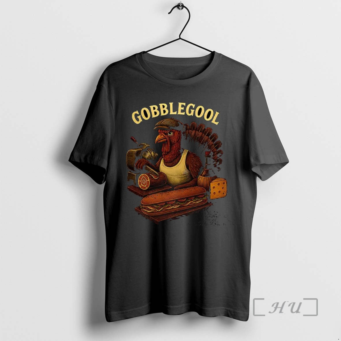 Trending Gobblegool Deli Turkey Gobble Gabagool Parody Graphic T Shirt Sweater