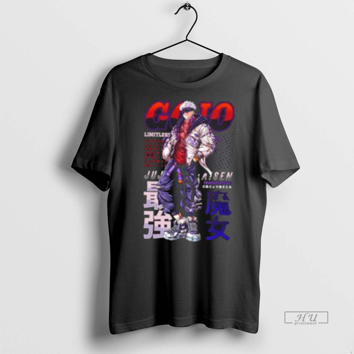 Trending Gojo Satoru Anime Graphic Graphic Tee Shirt Sweater