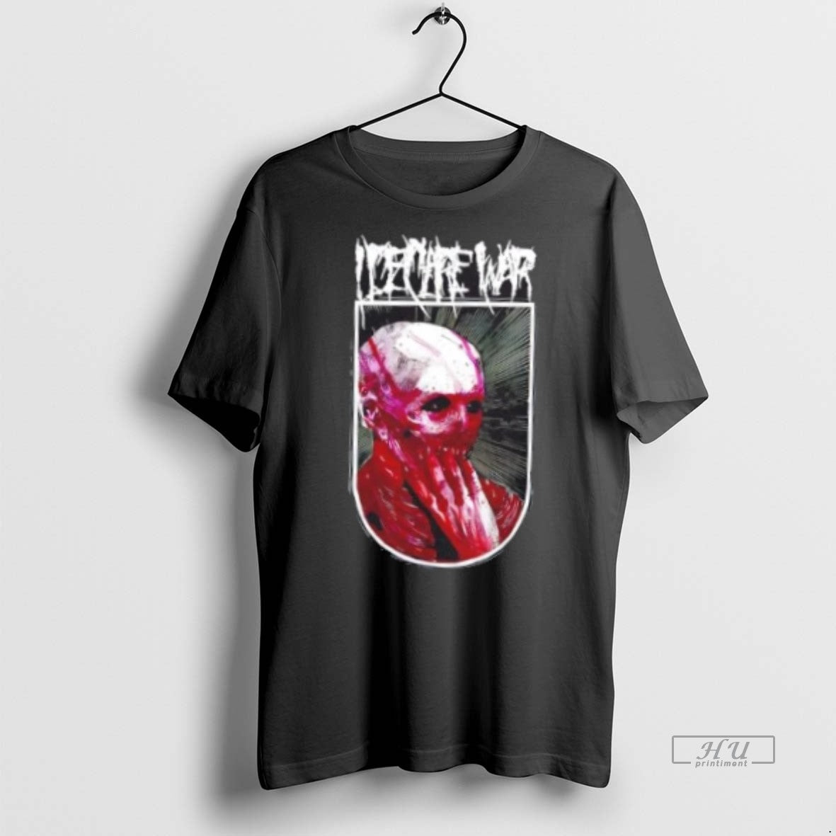 Trending I Declare War Biting Horror Graphic Tee Shirt Sweater