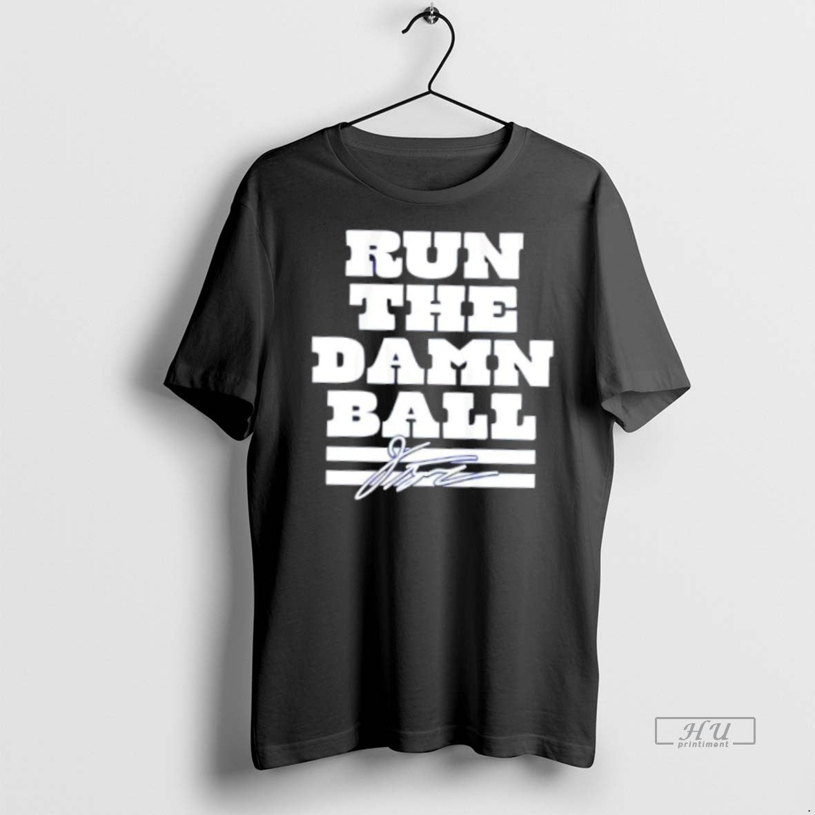 Trending Indianapolis Colts Jonathan Taylor Run The Damn Ball Signature Graphic Tee Shirt Sweater