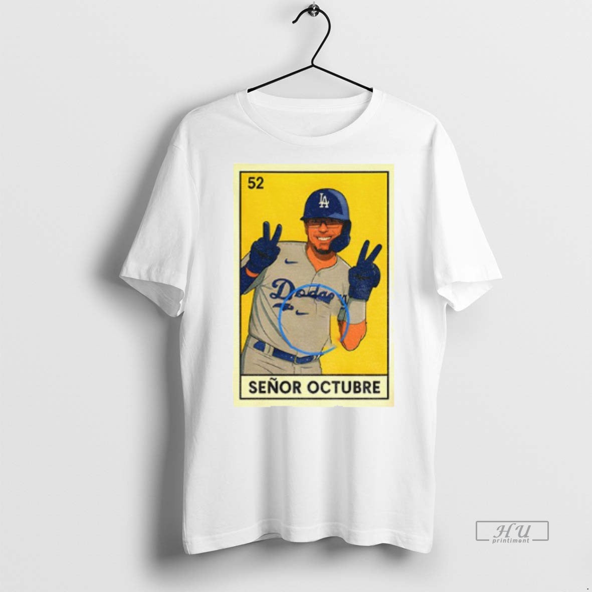 Trending Kike Hernandez Senor Octubre Los Angeles Dodgers Mlb Baseball 2025 Card Graphic